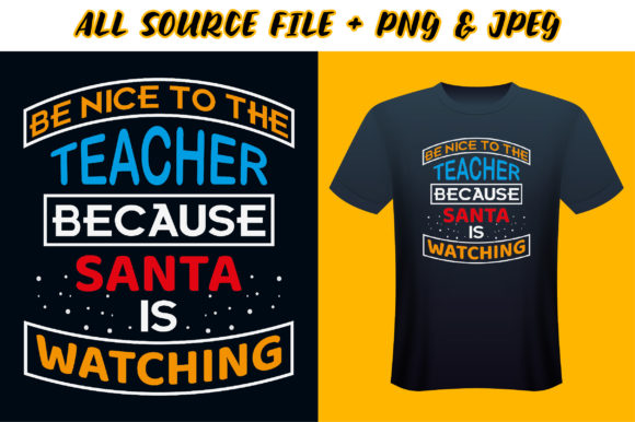 Be Nice to the Teacher: A Charming T-Shirt Design