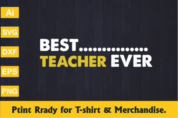 Best Teacher Ever T-shirt: A Heartfelt Embroidery Design