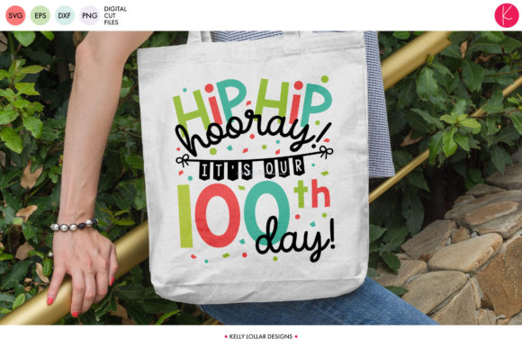 Celebrate with Hip Hip Hooray 100th Day Design