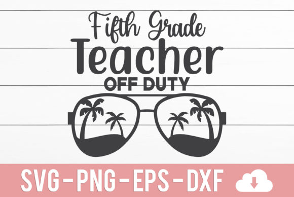 Fifth Grade Teacher off Duty: A Versatile Embroidery Design
